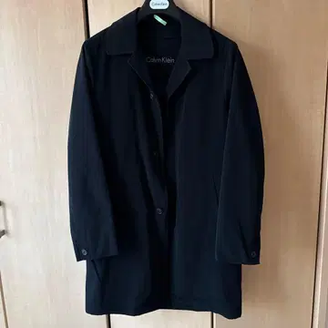 캘빈 클라인 스텐카라 코트 블랙