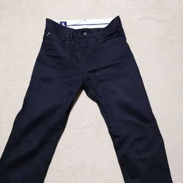 Momotaro Jeans 테이퍼드 블랙 청바지
