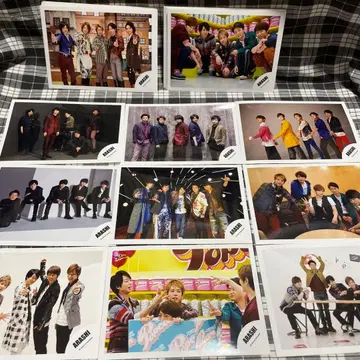 아라시 ARASHI 쟈니즈샵 브로마이드 아라시 5명 38장