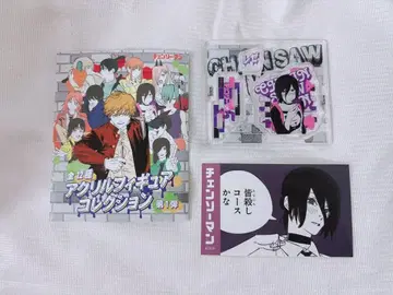 체인소 맨 아크릴 피규어 컬렉션 캐릭터껌 스티커 레제