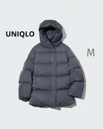 [ UNIQLO ] 파우더 필 다운 숏코트 M 사이즈