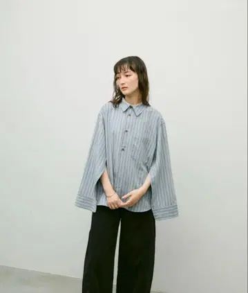 Lutim by u 에시컬 스웨이드 오버 셔츠