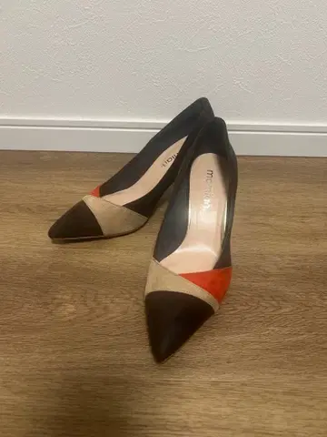 mamian 스웨이드 절개 디자인 펌프스