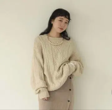 TODAYFUL 투데이풀 Vintage 아란 니트 케이블 스웨터