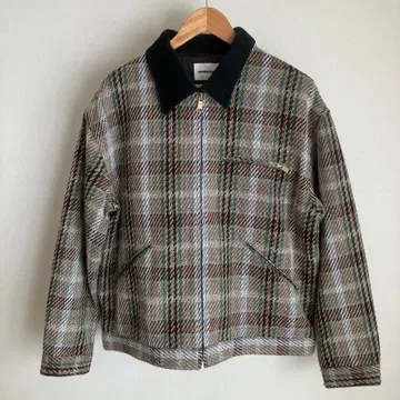 Monkey time 체크 디자인 자켓 집업 L