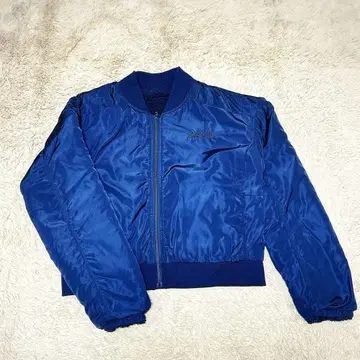 블루종 짧은 기장 보아 안감 리버서블 아우터 네이비 L 남성용