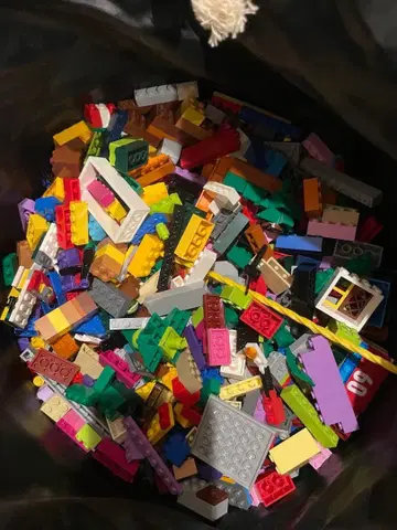 레고 블록 다색 세트