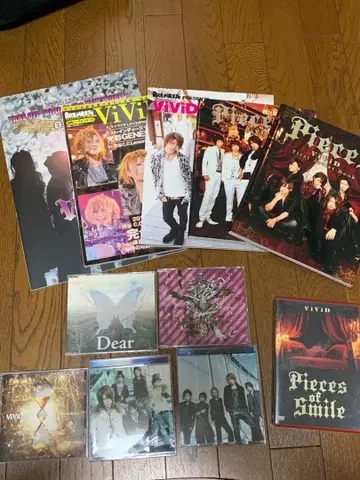 ViViD 묶음 판매 잡지 팜플렛 DVD CD