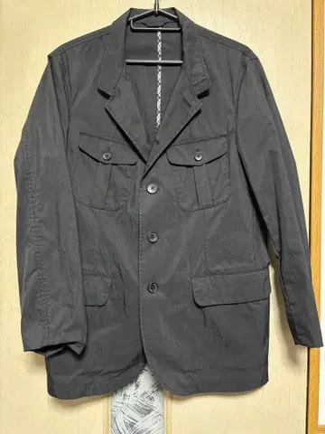 [ 깔끔한 ] NEWYORKER 그레이 테일러드 자켓 M