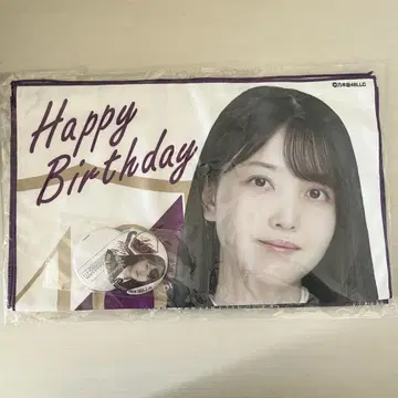 2022년 7월 생탄 기념 페이스 타월&캔뱃지 세트 쿠보 시오리