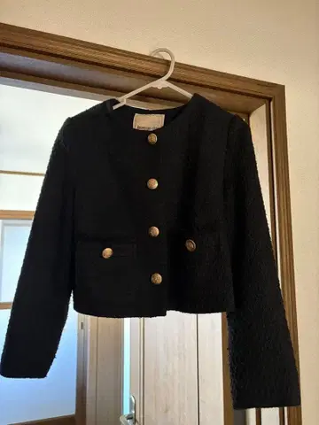 Apuweiser-riche 크롭 트위드 자켓