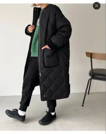 [RCW ] 퀼팅 다운 코트