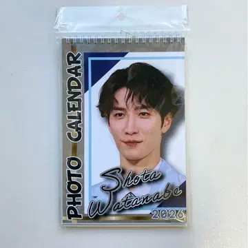 새상품 SnowMan 와타나베 쇼타 2026 탁상 달력 포토 달력