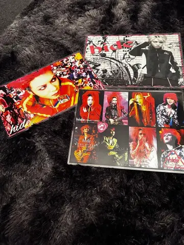 hide 핸드메이드 사진 & 피크 키링