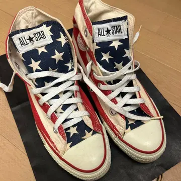 [레어] CONVERSE USA 미국 별 성조기 디자인 사이즈 5