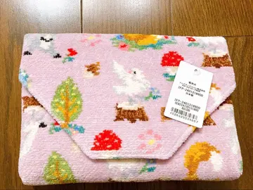 페이러 하토큐도 콜라보 스키야부쿠로 파우치 핑크