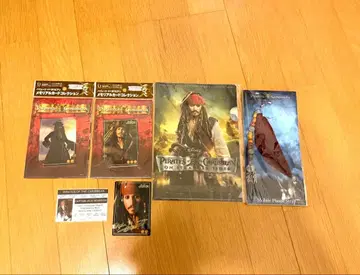 캐리비안의 해적 잭 스패로우 조니 뎁 당시 물품