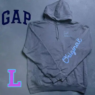 GAP 갭 1969 샌프란시스코 속기모 후드티 그레이 L 사이즈