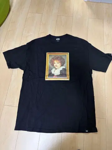 FTC 블랙 T셔츠 XL 초상화 디자인