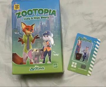 주토피아 주디 & 닉 스토리 피규어 주디