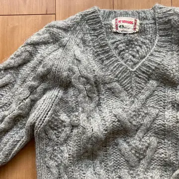 McGREGOR 남성용 니트 그레이 새상품급