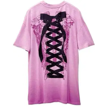 HYDE BEAUTY&THE BEAST 한정판 T셔츠 핑크 M사이즈