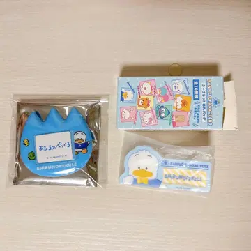 산리오 오나마에 배지 명찰 배지 오리의 펙클