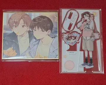 하레루야 베이비 가라오케 철인 아크릴 스탠드 컬러 색지