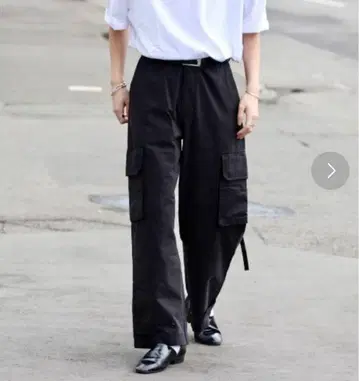 y/m 와이드 밀리터리 팬츠