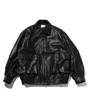 FREAK'S STORE 인조 가죽 블루종