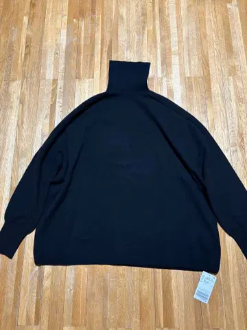 새상품 IENA Fine 뉴질랜드 울 하이넥 풀오버 블랙