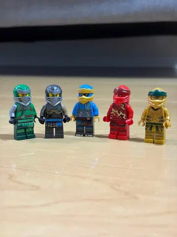 LEGO Ninjago 미니 피규어 5체 세트