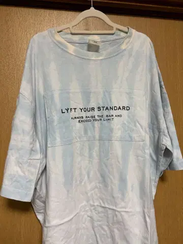 LYFT YOUR STANDARD 타이다이 티셔츠