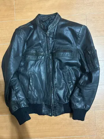 빈티지 가죽 자켓 봄버 라이더스