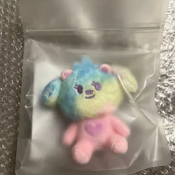 PPULBATU 레인보우 플러시 키링 밤구