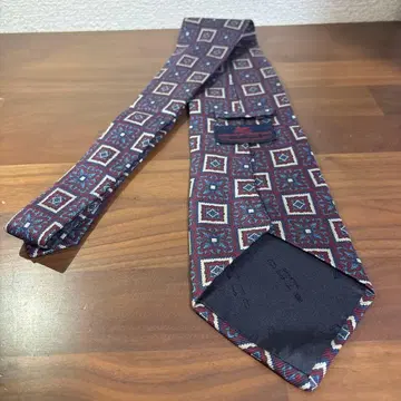 ETRO 기하학 패턴 넥타이