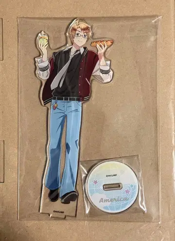 헤타리아 미국 먹거리 그루 아크릴 스탠드