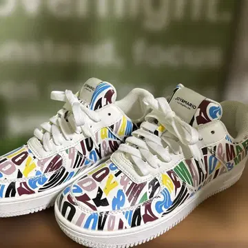 JOY&MARIO 컬러풀 로고 여성용 스니커즈
