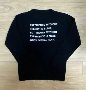 새상품급! 유니폼 익스페리먼트 프린트 니트