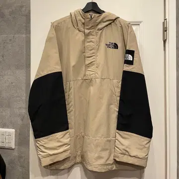 THE NORTH FACE 마운틴 파카 XL 베이지 화이트 라벨