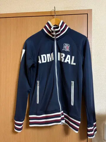 ADMRIAL 네이비 풀 지퍼 자켓