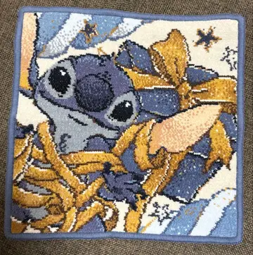 셔닐 직조 스티치 핸드 타월