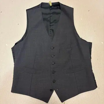 THE SUIT COMPANY 다크 그레이 수트 베스트