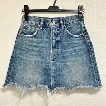 [ 새상품급 ] SLY JEANS 데님 스커트 사이즈 1