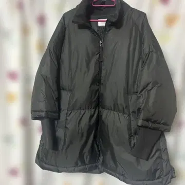 로리즈팜 스탠드 리브 판초 블랙