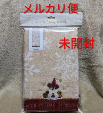 [ 익명 배송 ] 릴 린린 페이스 타월 디즈니 크리스마스 2025