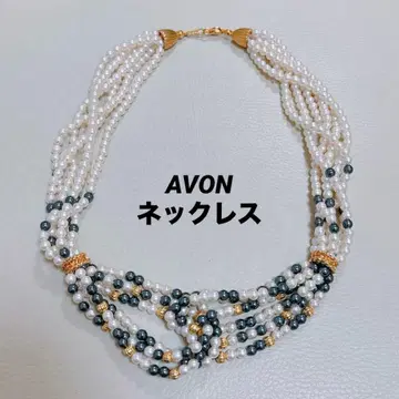 AVON 펄 골드 고져스 목걸이 여성용 액세서리