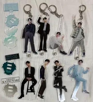 OWV 나카가와 카츠나리 아크릴 키링 아크릴 스탠드 묶음 판매