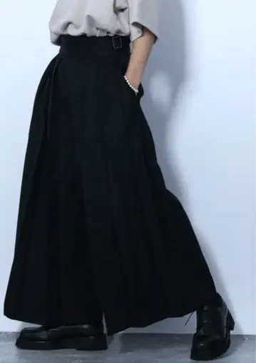 HARE 요세 하카마 팬츠 블랙 M