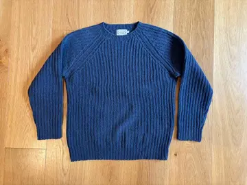 INVERALLAN 인버아란 네이비 리브 니트 M 사이즈